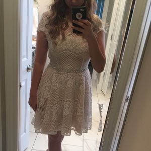 White Engagement/Party Dress